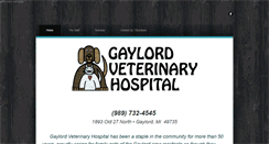 Desktop Screenshot of gaylordvet.com